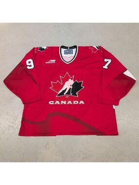Vintage 1996 Team Canada Hockey Bauer Authentic Jersey XL